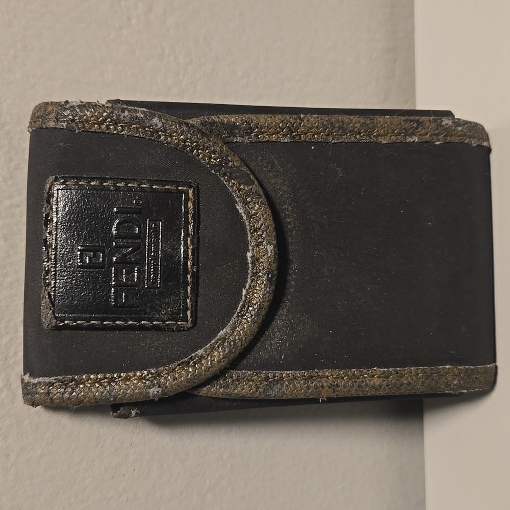Fendi Vintage Penguin Black & Brown Case